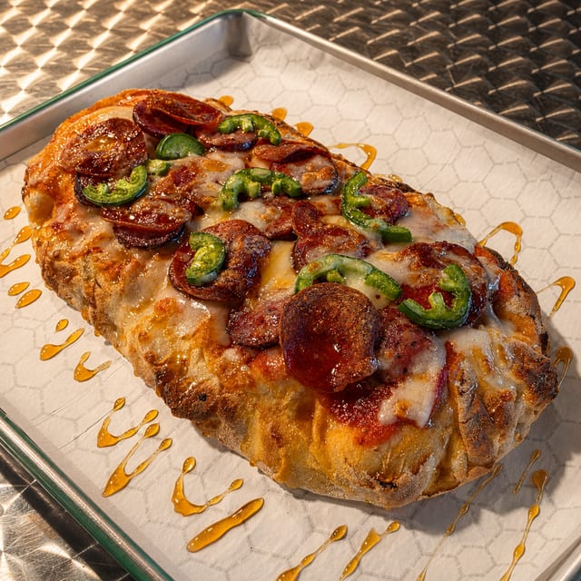 Texas Sweet Sting Pizza.