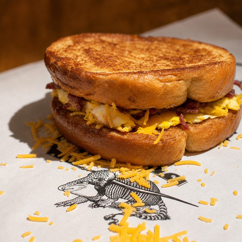 French Toast Sandwich.