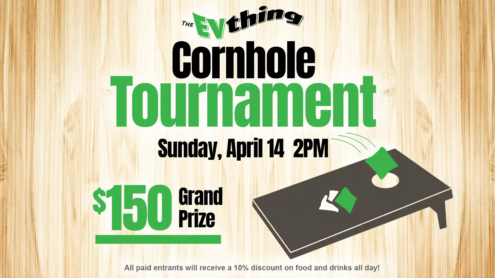 The EVThing Cornhole Tournament